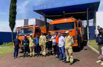 Guaraniaçu – Novo caminhão é entregue aos Bombeiros Comunitários do município